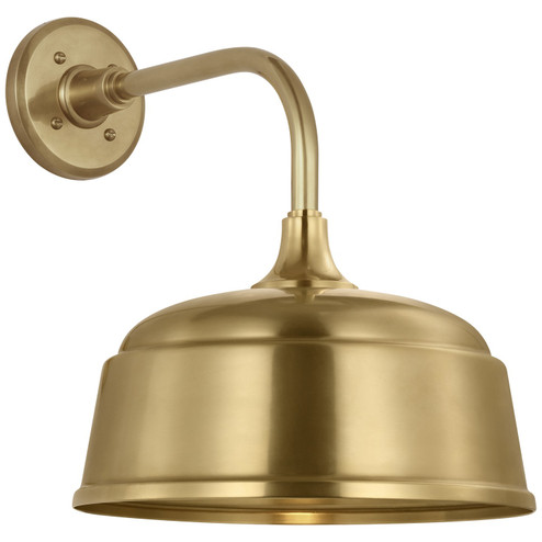 Academy Barn Light LED Barn Light in Hand-Rubbed Antique Brass (268|TOB 2808HAB/S6-HAB)