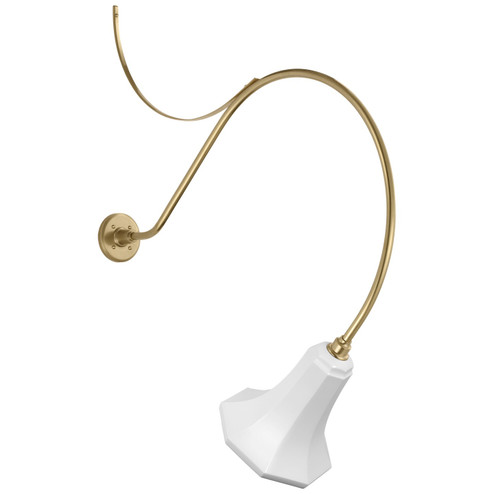 Academy Barn Light LED Barn Light in Hand-Rubbed Antique Brass (268|TOB 2807HAB/S9-WHT)