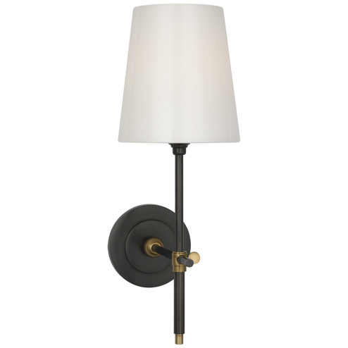 Bryant LED Bath Sconce in Bronze and Hand-Rubbed Antique Brass (268|TOB 2039BZ/HAB-WG-CL)