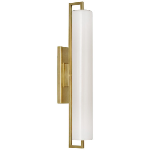 Bowen LED Bath Sconce in Hand-Rubbed Antique Brass (268|IKF 2522HAB-WG)