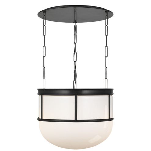 Martil LED Lantern in Bronze with White Glass (268|CHC 5126BZ-WG)