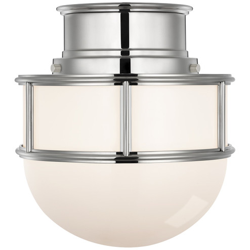 Martil LED Flush Mount in Polished Nickel (268|CHC 4130PN-WG)