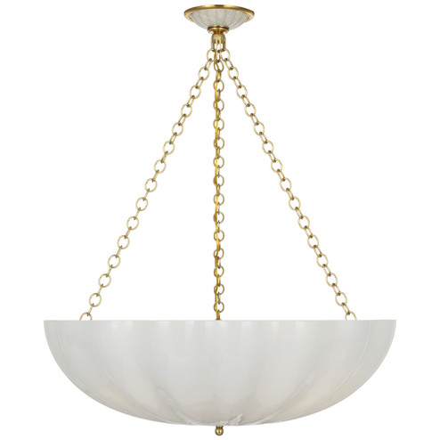 Rosehill LED Chandelier in Hand-Rubbed Antique Brass (268|ARN 5019HAB-WSG)