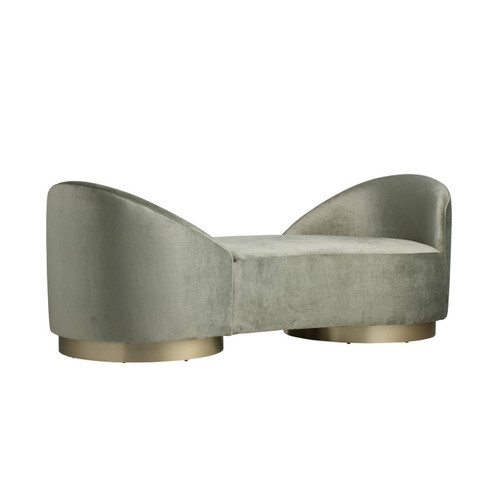 Selene Chaise in Sage/Champagne (314|FTU06)