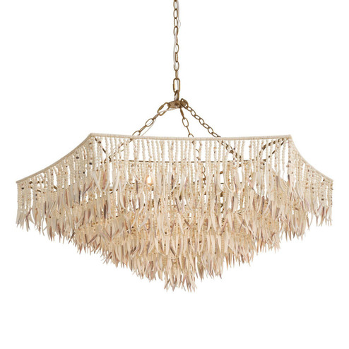Josephine Three Light Chandelier in Natural/Ivory (314|DLS19)