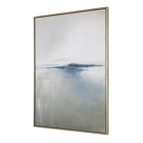 Above The Waterline Abstract Painting in Gold (52|32550)