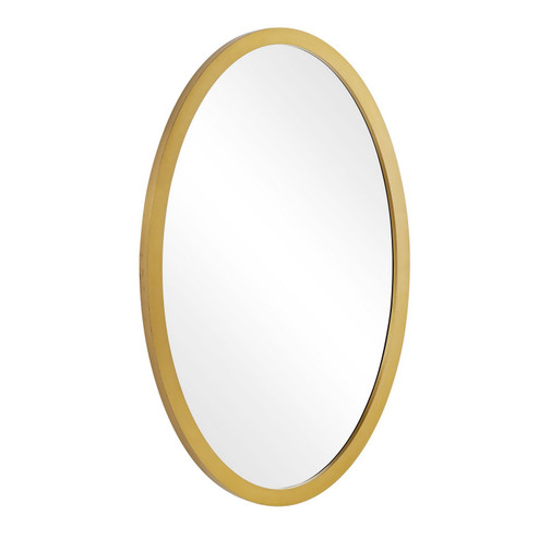 Elstree Mirror in Antique Brass (52|08302)