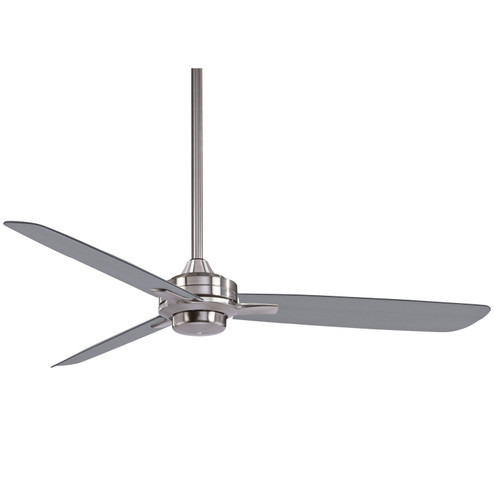 Rudolph 52''Ceiling Fan in Brushed Nickel With Silver Blades (15|F727-BN/SL)