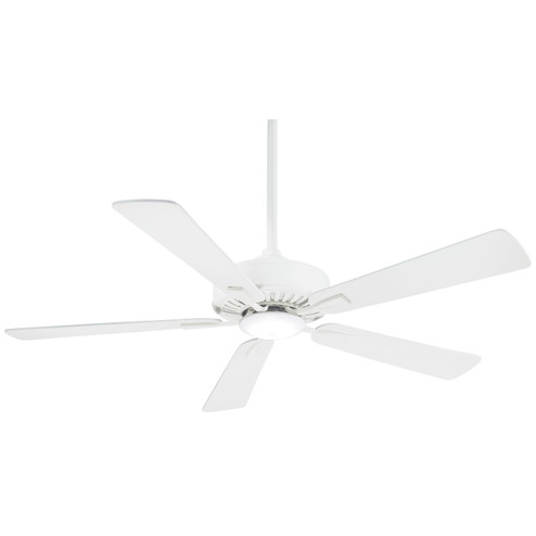 Contractor LED 52''Ceiling Fan in White (15|F556L-WH)