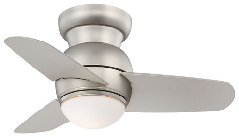 Spacesaver Led 26''Ceiling Fan in Brushed Steel (15|F510L-BS)