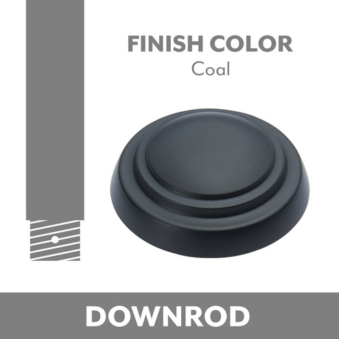 Minka Aire Down Rod in Coal (15|DR572-CL)