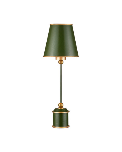 Daphne One Light Table Lamp in Green / Gold (142|6700-0037)