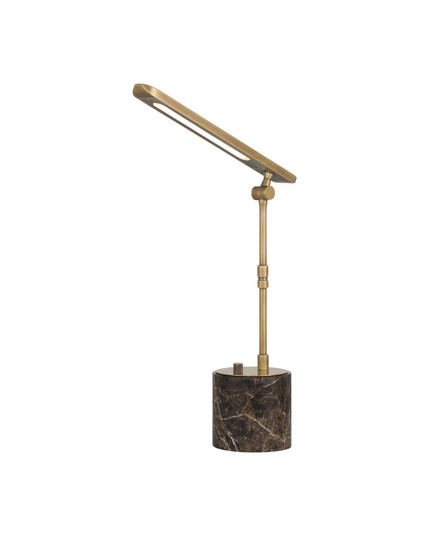 Hanford LED Table Lamp in Polished Antique Brass / Brown (142|6000-1114)