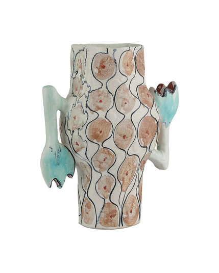 Tuliette Vase in Blue / Off-White / Pink / Black (142|1200-1162)