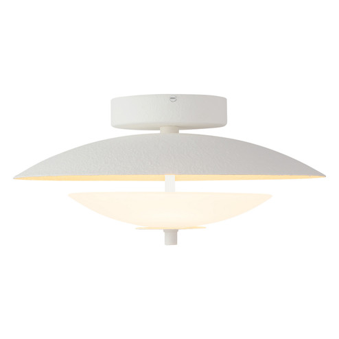 Prescott LED Flush Mount in Antique White/Opal Matte Glass (452|SF315015AWOP)
