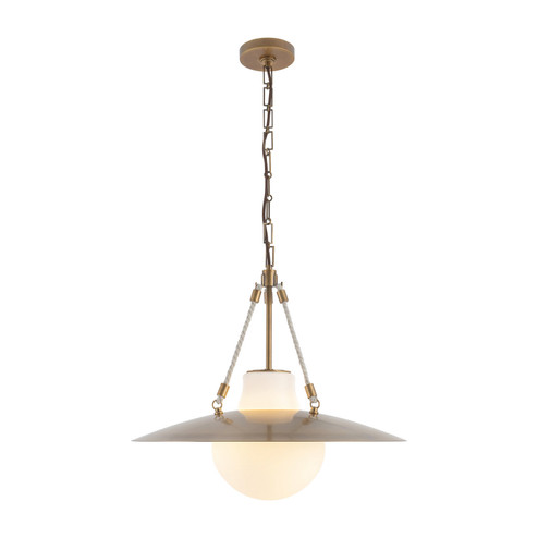 Waverly One Light Pendant in Vintage Brass (452|PD319722VB)