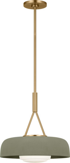 Liora One Light Pendant in Estate Brass (454|SCRJPD167EBSSSOEG)