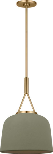 Liora One Light Pendant in Estate Brass (454|SCRJPD166EBSSS)