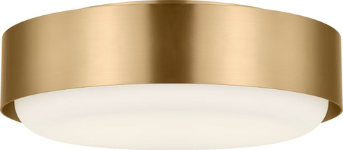 Aurelle Two Light Flush Mount in Estate Brass (454|SCRJFM186EBSOEG)