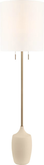 Sayer Two Light Floor Lamp in Estate Brass (454|SCRJFL175EBSISWL)