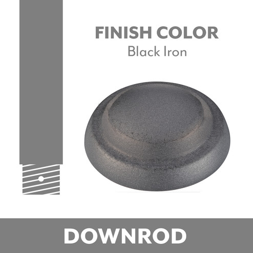 Minka Aire Ceiling Fan Downrod in Black Iron (15|DR548-BI)