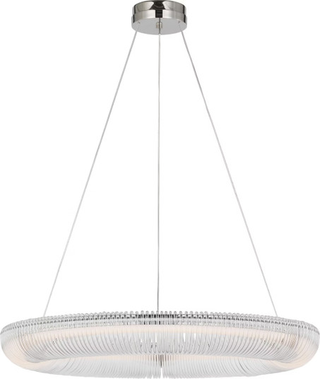 Pierce LED Chandelier in Polished Nickel (454|SCCHCCH11727PNCA)