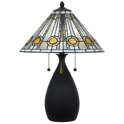 Ayla Two Light Table Lamp in Matte Black (10|TF6840MBK)