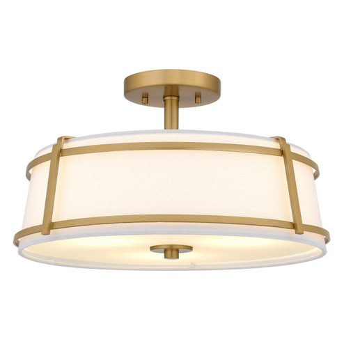 Sloane Three Light Semi-Flush Mount in Brushed Gold (10|SLN1716BRG)