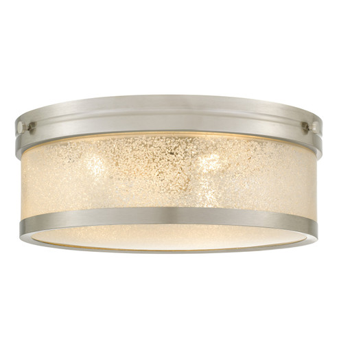 Micah LED Flush Mount in Brushed Nickel (10|MICA1616BN)