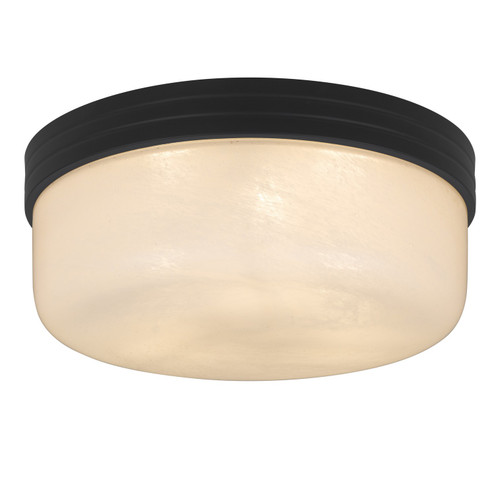 Langford LED Flush Mount in Matte Black (10|LANG1615MBK)