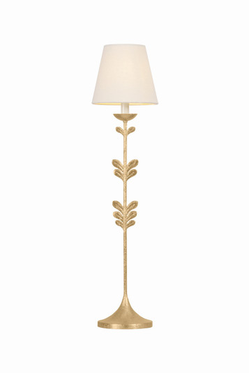 Florian One Light Table Lamp in Vintage Gold Leaf (67|PTL4408-VGL)
