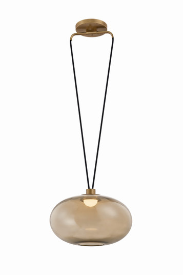 Walz LED Pendant in Patina Brass (67|F6814-PBR)