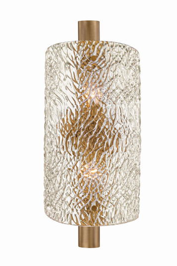 Bergeron Two Light Wall Sconce in Patina Brass (67|B5320-PBR)