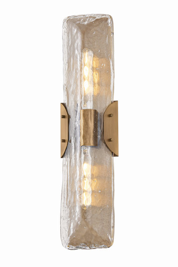 Nordic Two Light Wall Sconce in Patina Brass (67|B5124-PBR)