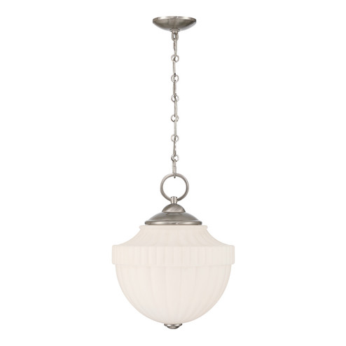 Montrose One Light Pendant in Satin Nickel (51|7-6999-1-SN)