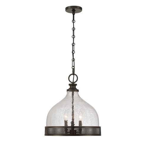 Stern Three Light Pendant in Mediterranean Bronze (51|7-3699-3-15)