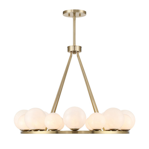 Loudon 16 Light Chandelier in Noble Brass (51|1-7999-16-127)