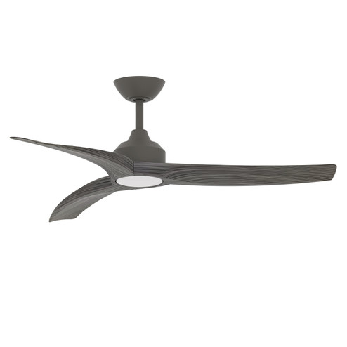 Drifter 52'' Ceiling Fan in Charcoal / Grey Wood (16|88772WTCHLGWD)