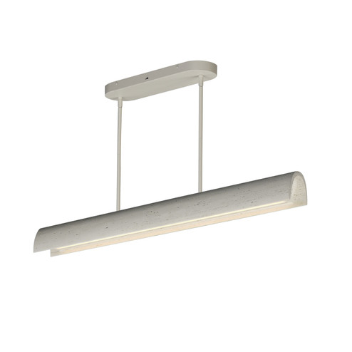Matera LED Linear Pendant in Chaulk White (86|E25236-CHK)