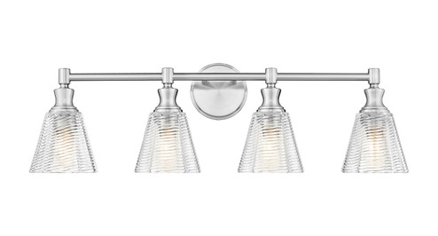 Auden Four Light Vanity in Brushed Nickel (224|7704-4V-BN)