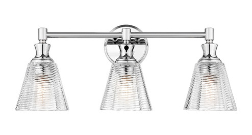 Auden Three Light Vanity in Chrome (224|7704-3V-CH)