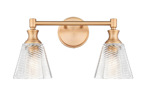 Auden Two Light Vanity in Modern Gold (224|7704-2V-MGLD)