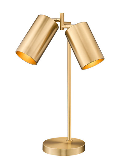 Lumina Two Light Table Lamp in Modern Gold (224|7520TL-MGLD)