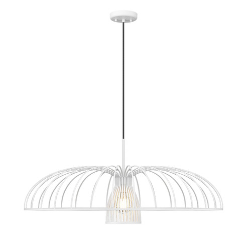 Valencia One Light Pendant in Texture White (224|623P35-TXWH)