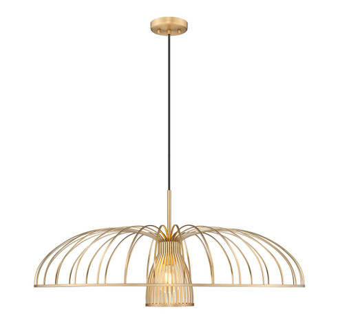 Valencia One Light Pendant in Modern Gold (224|623P35-MGLD)