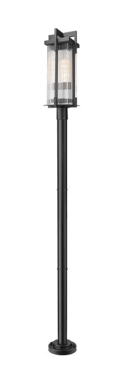 Fortis Two Light Outdoor Post Mount in Sand Black (224|5031PHBR-5012P-BK)