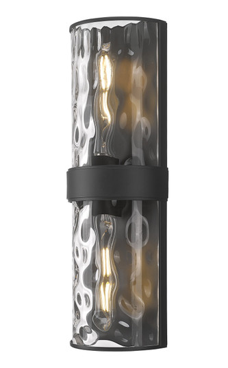 Meridian Two Light Wall Sconce in Matte Black (224|3053-2SL-MB)