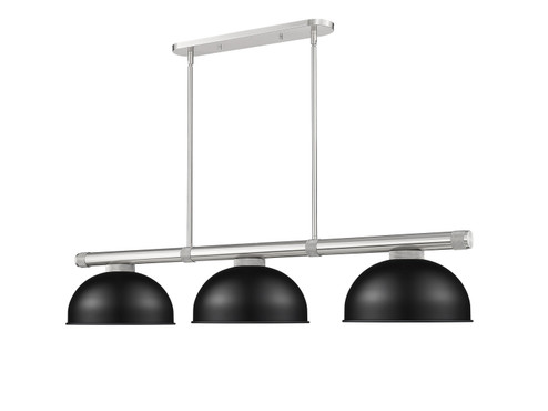 Vanguard Three Light Billiard in Brushed Nickel (224|3050-3BN-D13MB)