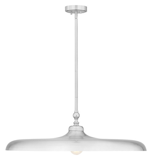 Camden One Light Pendant in Brushed Nickel (224|2308P32-BN)