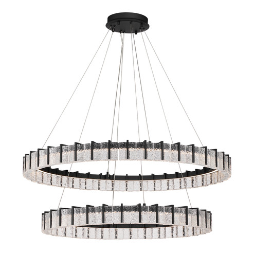 Sevryn LED Chandelier in Dark Matte Black (7|2419-899-L)